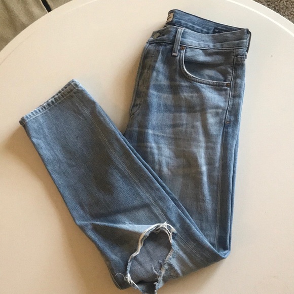 Citizens Of Humanity Denim - Citizens of humanity high rise classic fit crop